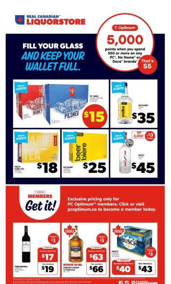 Real Canadian Liquorstore Flyer - May 21, 2025 - May 25, 2025.