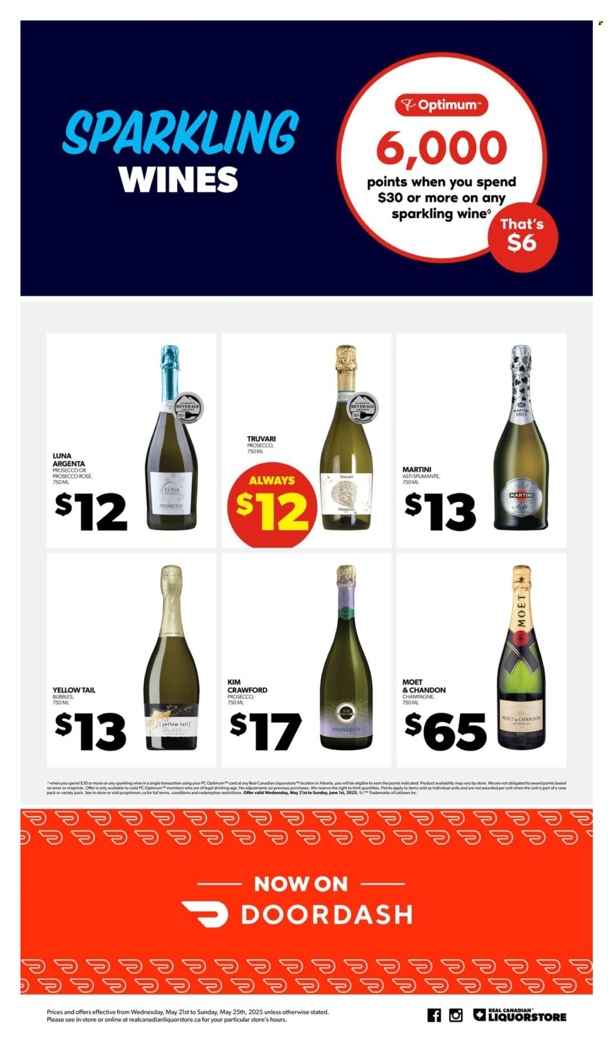 Real Canadian Liquorstore flyer - May 21, 2025 - May 25, 2025. Page 1