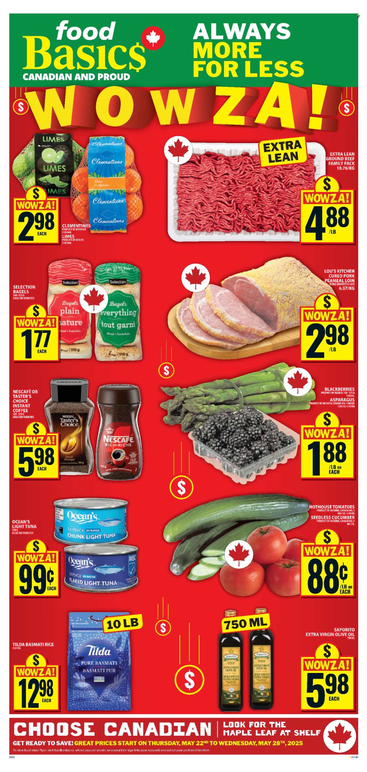 Food Basics flyer - May 22, 2025 - May 28, 2025. Page 1