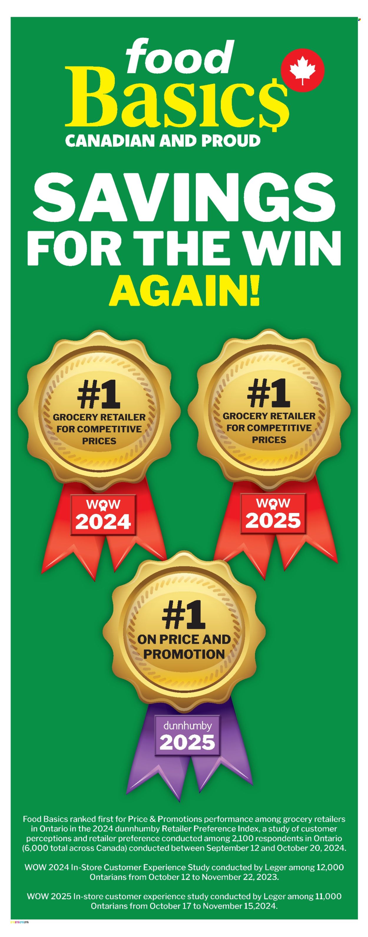 Food Basics flyer - May 22, 2025 - May 28, 2025. Page 1