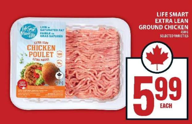 Life Smart Extra Lean Ground Chicken