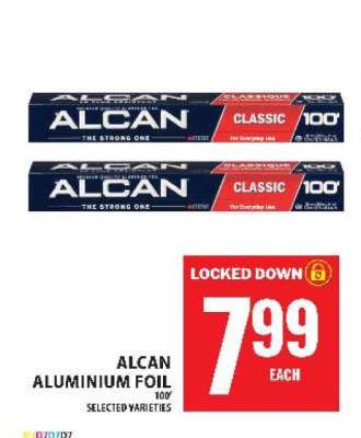 ALCAN ALUMINIUM FOIL