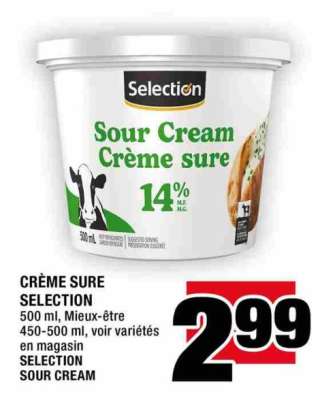 CRÈME SURE SELECTION
