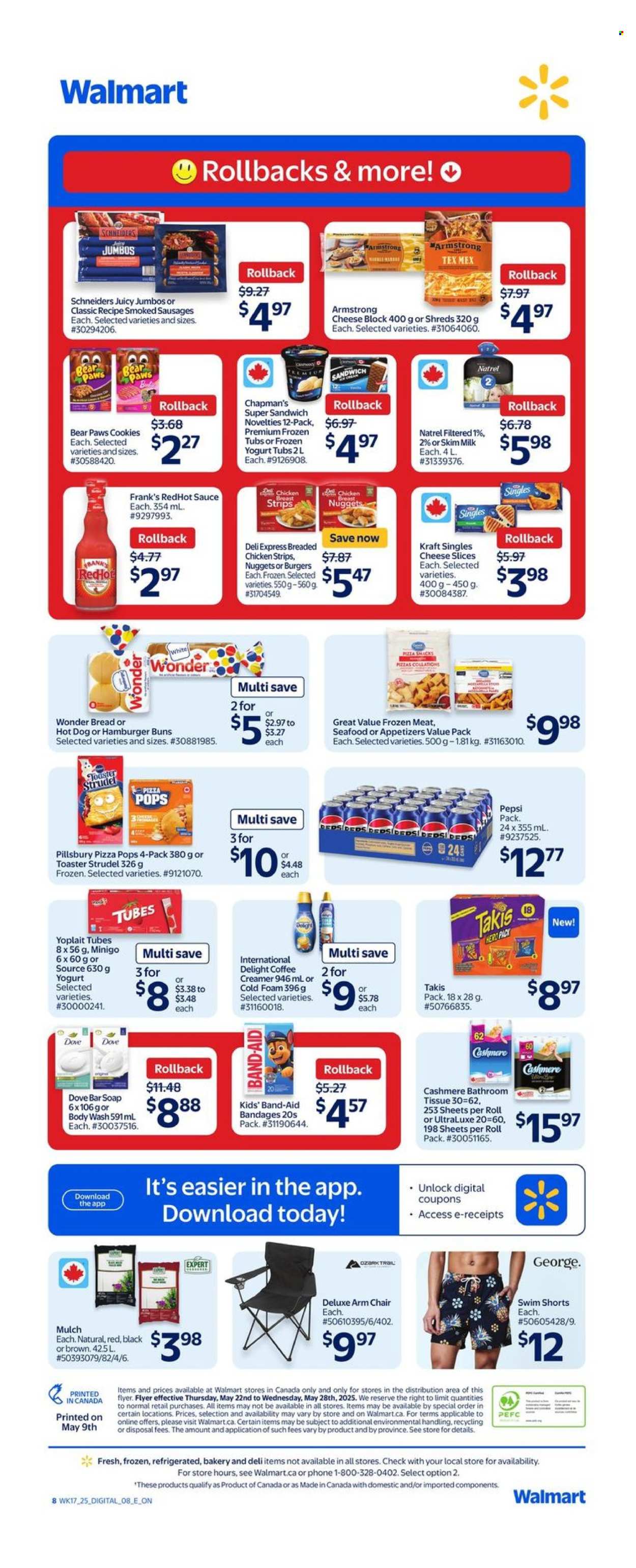Walmart flyer - May 22, 2025 - May 28, 2025. Page 1