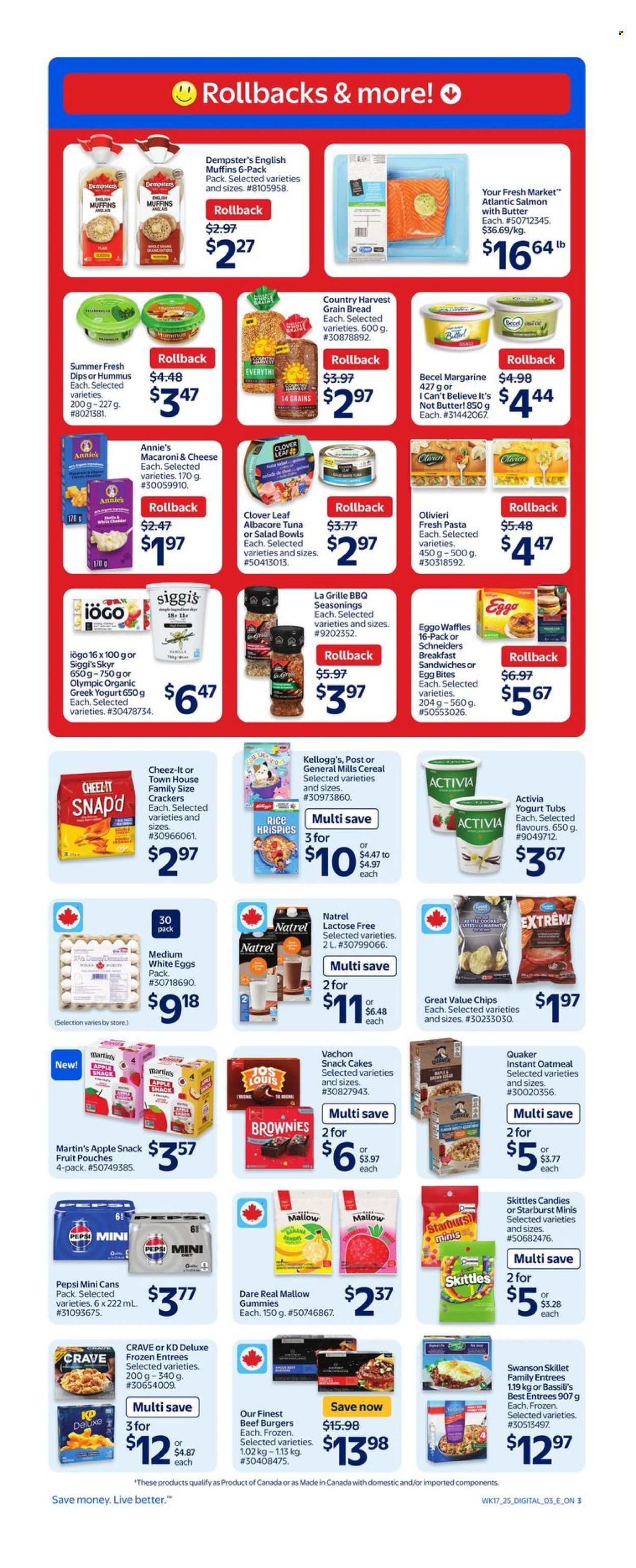 Walmart flyer - May 22, 2025 - May 28, 2025. Page 1