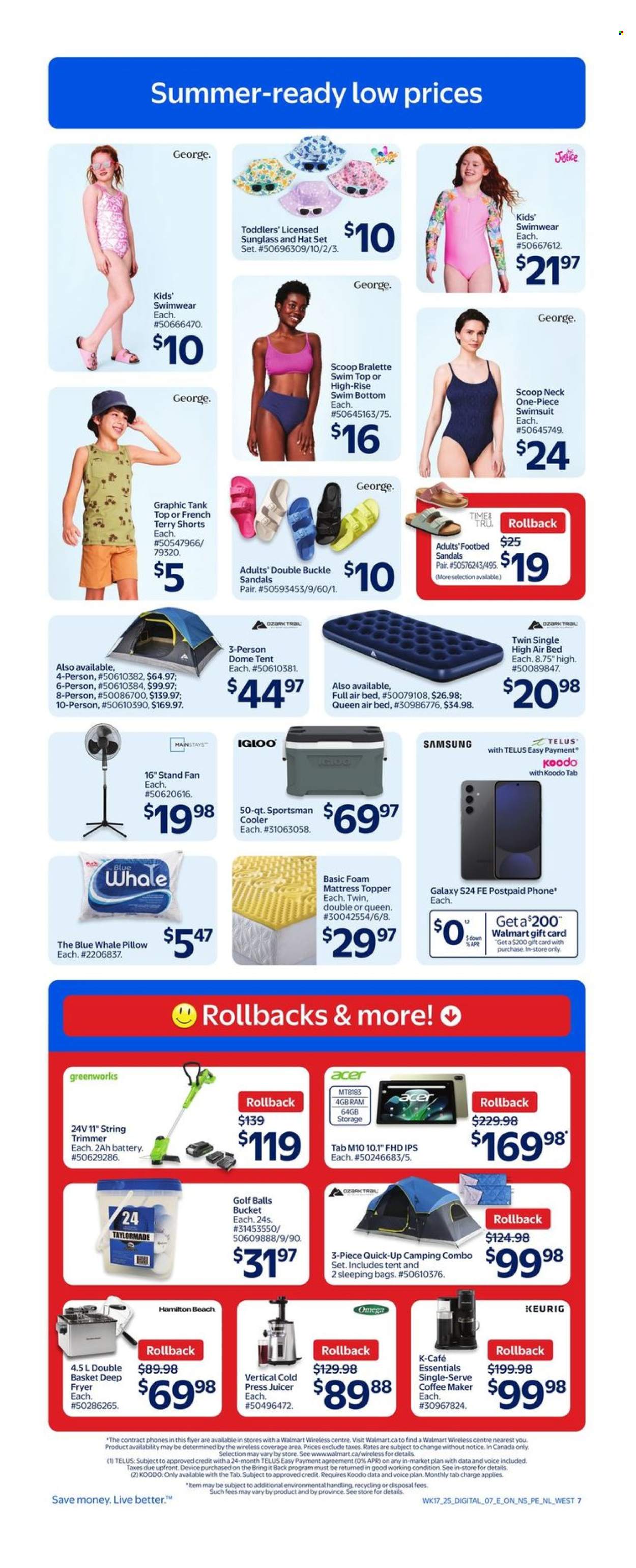 Walmart flyer - May 22, 2025 - May 28, 2025. Page 1