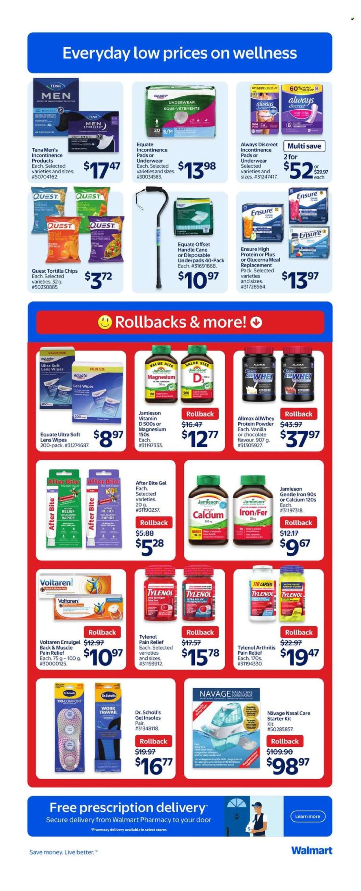 Walmart flyer - May 22, 2025 - May 28, 2025. Page 1