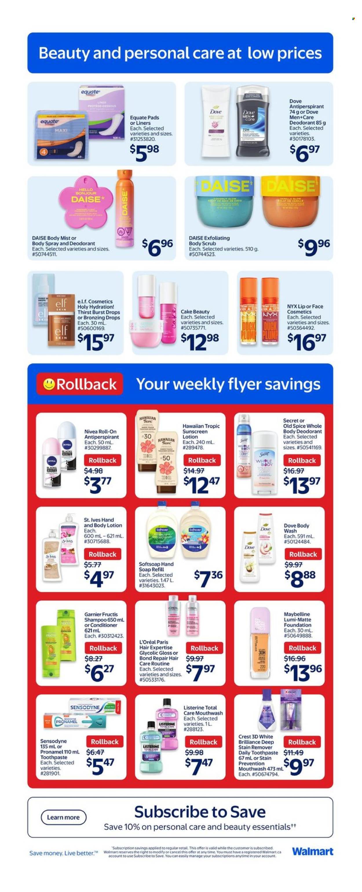 Walmart flyer - May 22, 2025 - May 28, 2025. Page 1