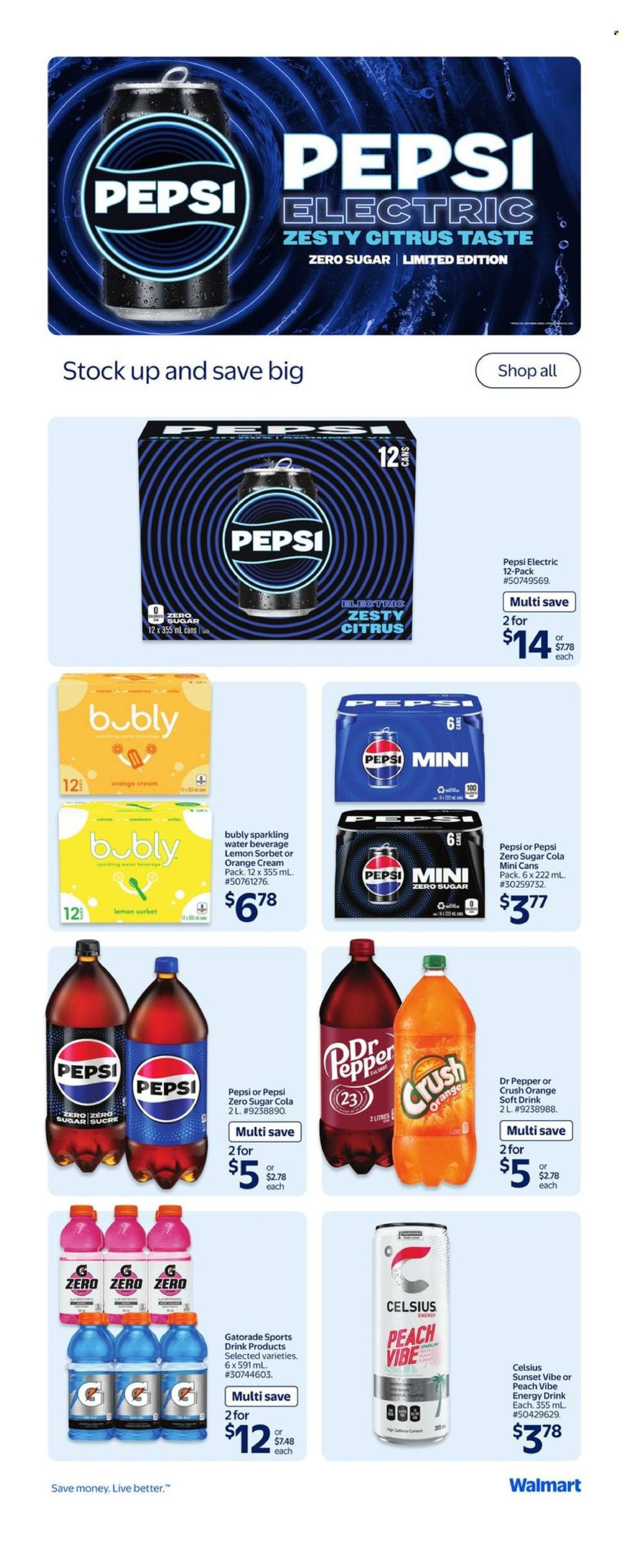 Walmart flyer - May 22, 2025 - May 28, 2025. Page 1