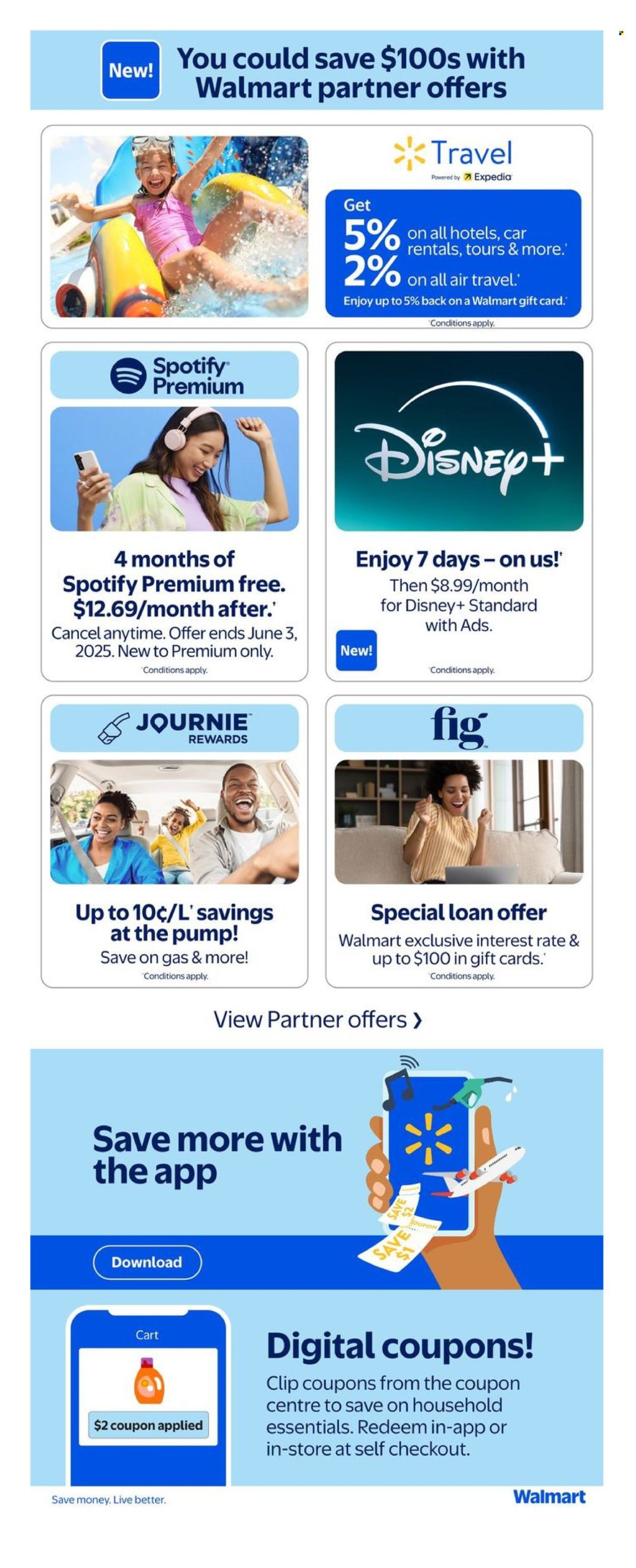 Walmart flyer - May 22, 2025 - May 28, 2025. Page 1