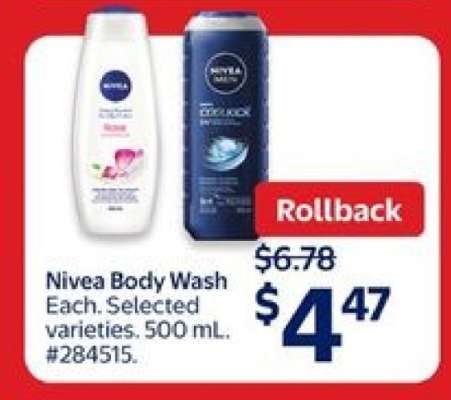 Nivea Body Wash