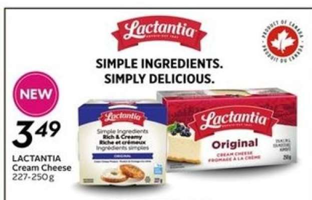 LACTANTIA CREAM CHEESE