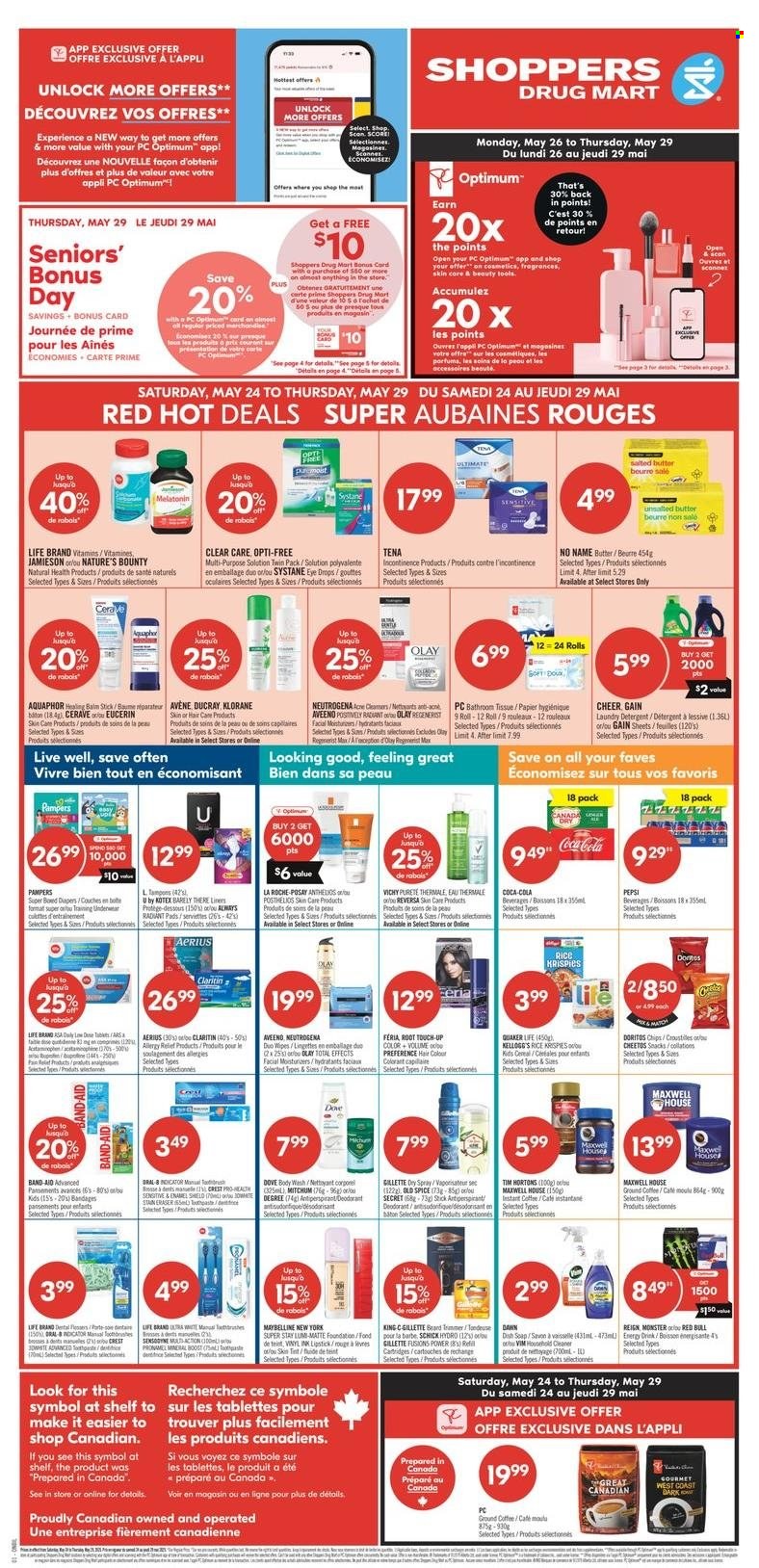 Shoppers Drug Mart flyer - May 24, 2025 - May 29, 2025. Page 1