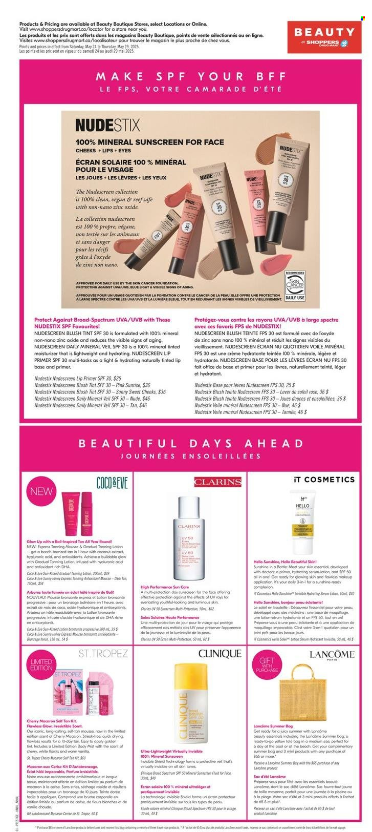 Shoppers Drug Mart flyer - May 24, 2025 - May 29, 2025. Page 1