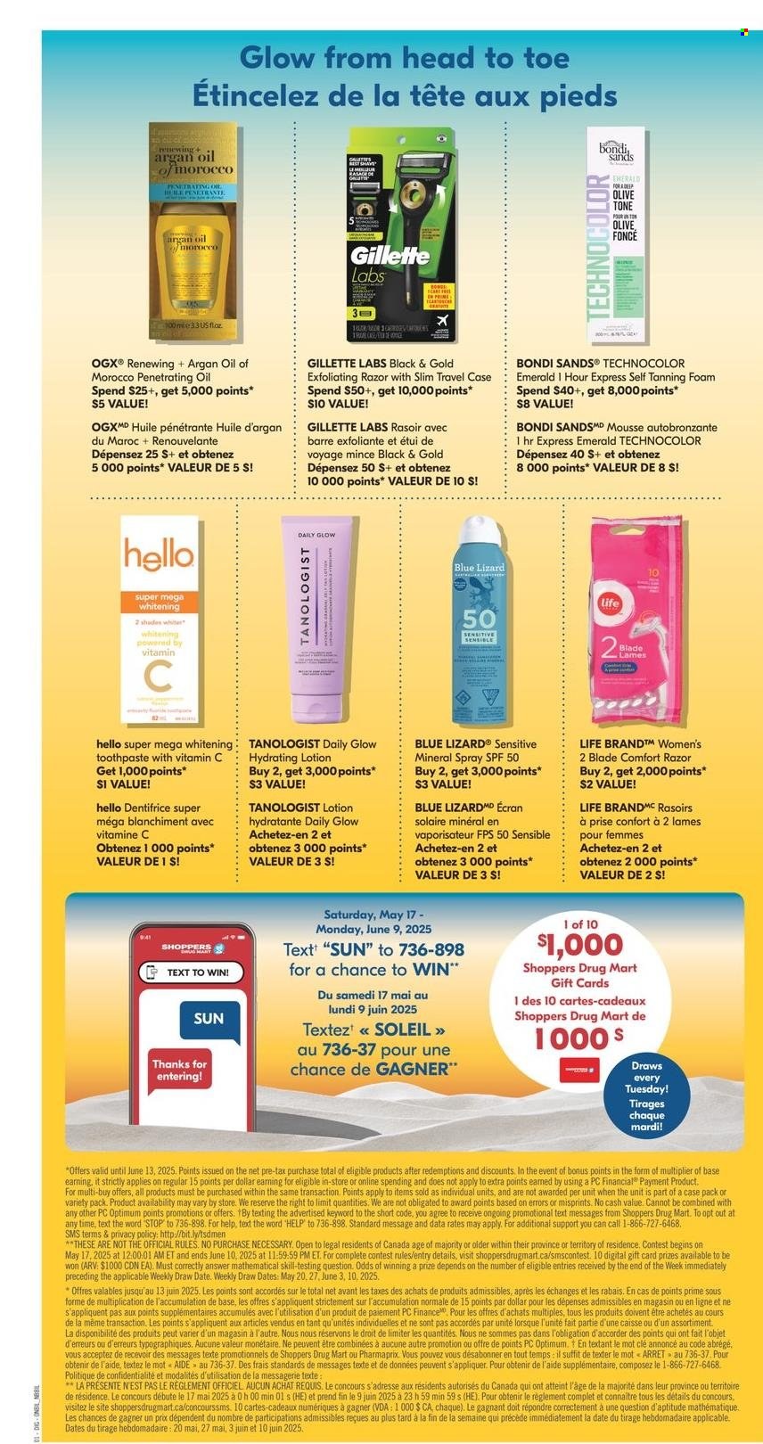 Shoppers Drug Mart flyer - May 24, 2025 - May 29, 2025. Page 1