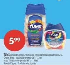 TUMS Antacid Chewies
