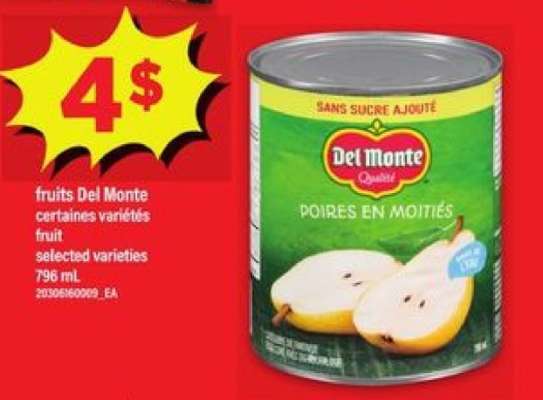 FRUITS DEL MONTE