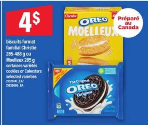 Christie Oreo Moelleux