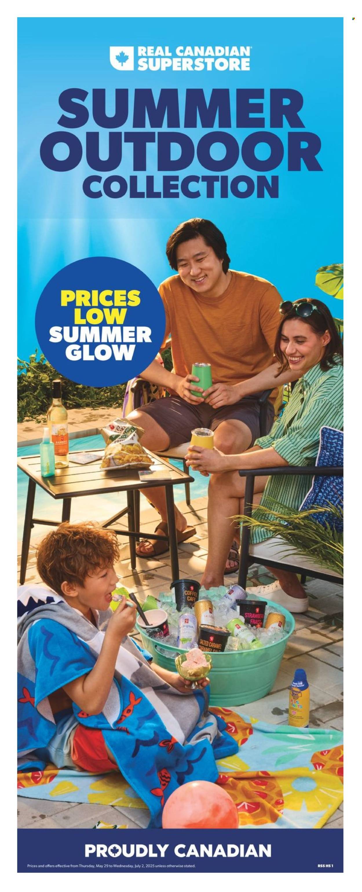 Real Canadian Superstore flyer - May 29, 2025 - July 02, 2025. Page 1