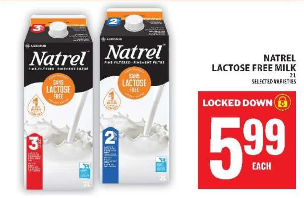 Natrel Lactose Free Milk