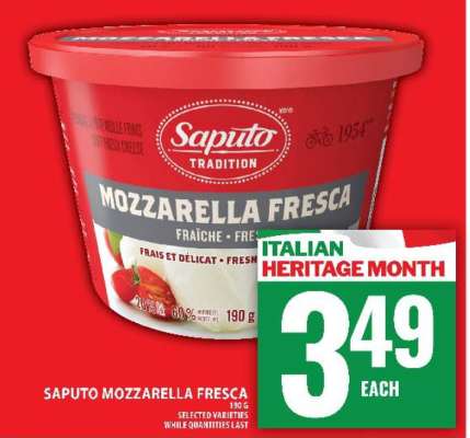 Saputo Mozzarella Fresca