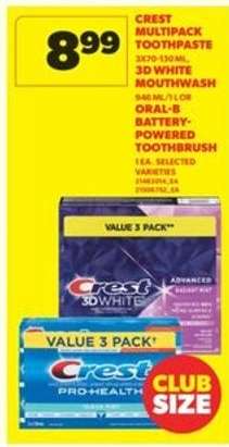 Crest Multipack Toothpaste