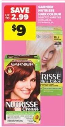 Garnier Nutrisse Hair Colour
