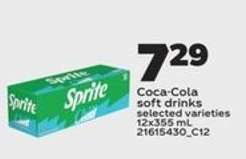 COCA-COLA SOFT DRINKS