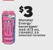 MONSTER Energy Beverages