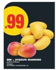 RED or ATAULFO MANGOES