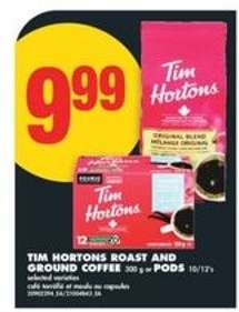 TIM HORTONS ROAST AND GROUND COFFEE