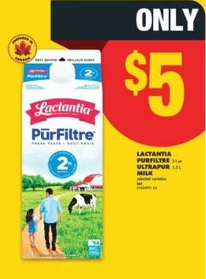 Lactantia PūrFiltre Ultrapur Milk