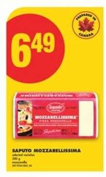 SAPUTO MOZZARELLISSIMA