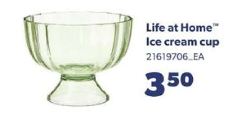 Life at Home Ice cream cup