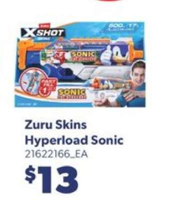Zuru Skins Hyperload Sonic