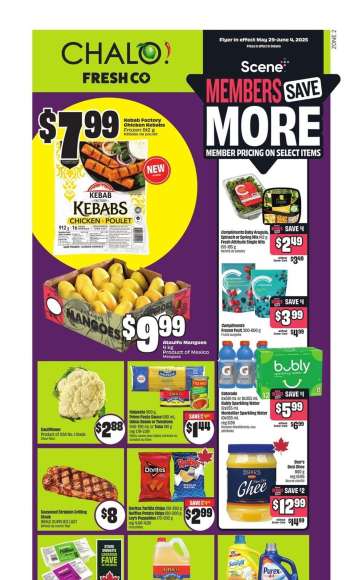 Chalo! FreshCo. Flyer - May 29, 2025 - June 04, 2025.