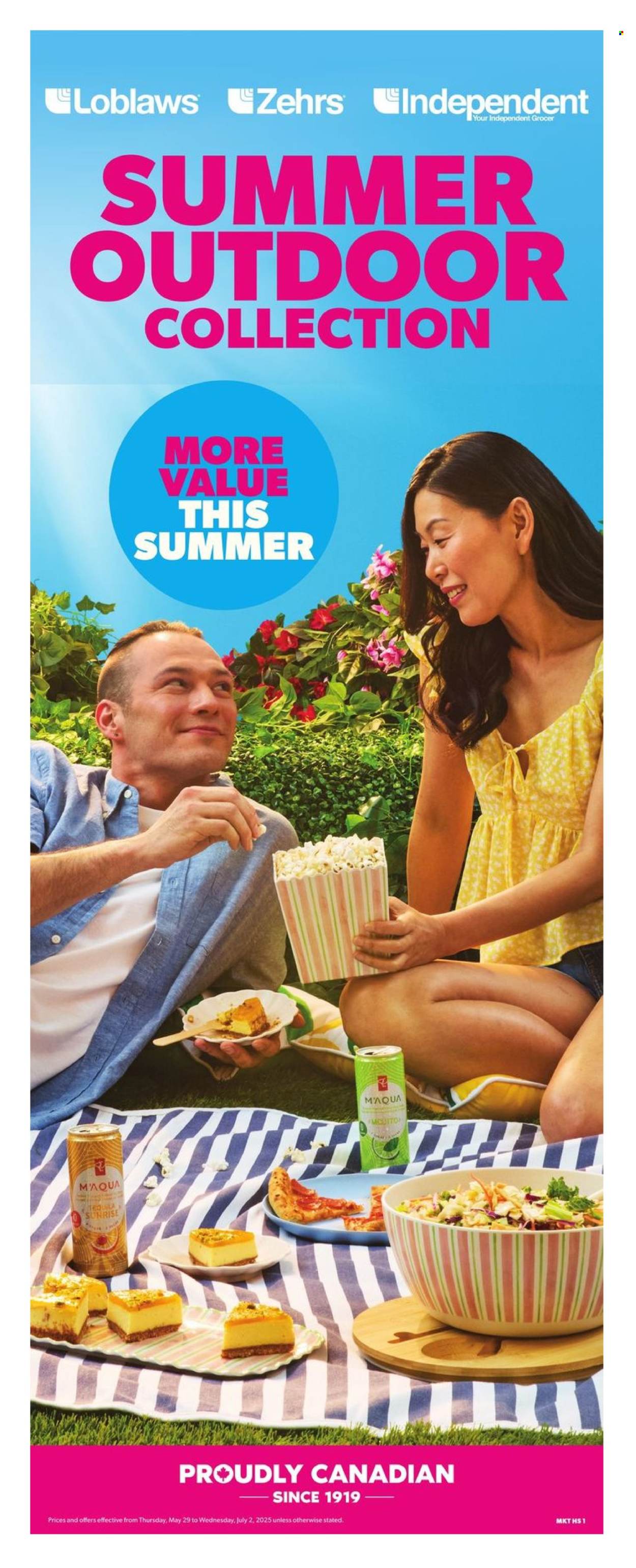 Loblaws flyer - May 29, 2025 - July 02, 2025. Page 1