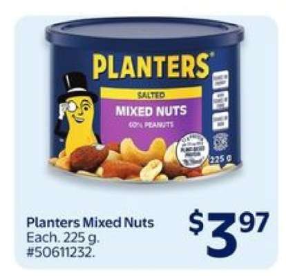 Planters Mixed Nuts