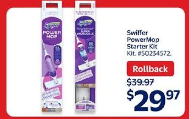 Swiffer PowerMop Starter Kit