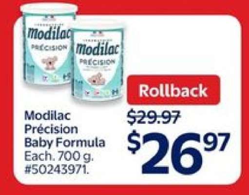 Modilac Précision Baby Formula