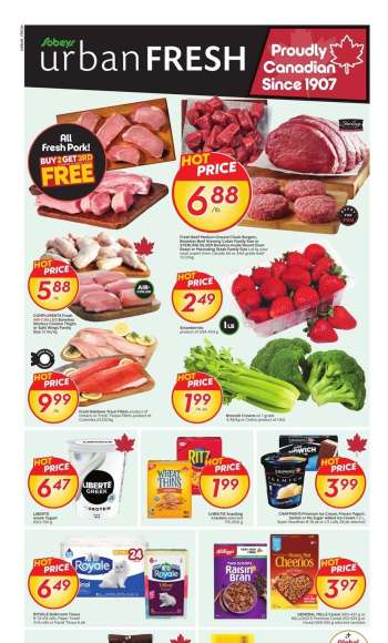 Sobeys Urban Fresh Flyer - May 29, 2025 - June 04, 2025.