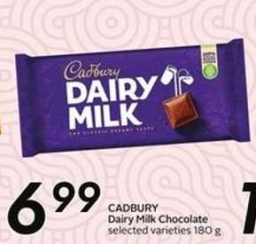 Cadbury Dairy Milk Chocolate