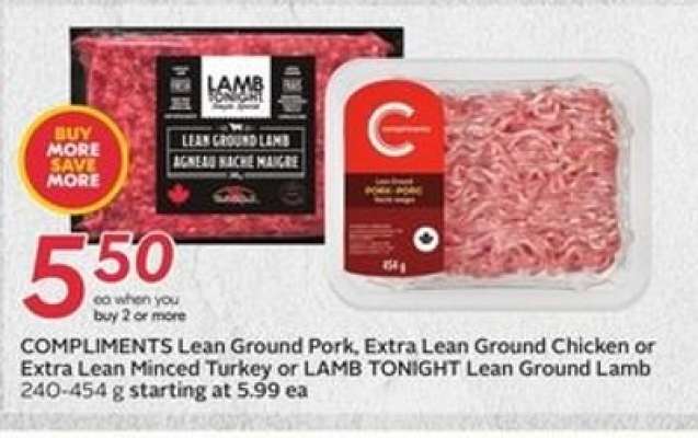 Compliments Lean Ground Meat