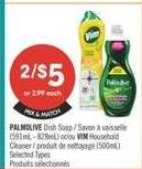 PALMOLIVE Dish Soap / VIM Household Cleaner