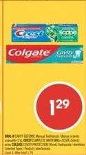 COLGATE Cavity Protection (6oz) Toothpaste