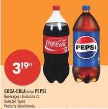 COCA-COLA or/or PEPSI