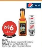 CELSIUS / PURE LEAF