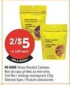 NO NAME Honey-Roasted Cashews