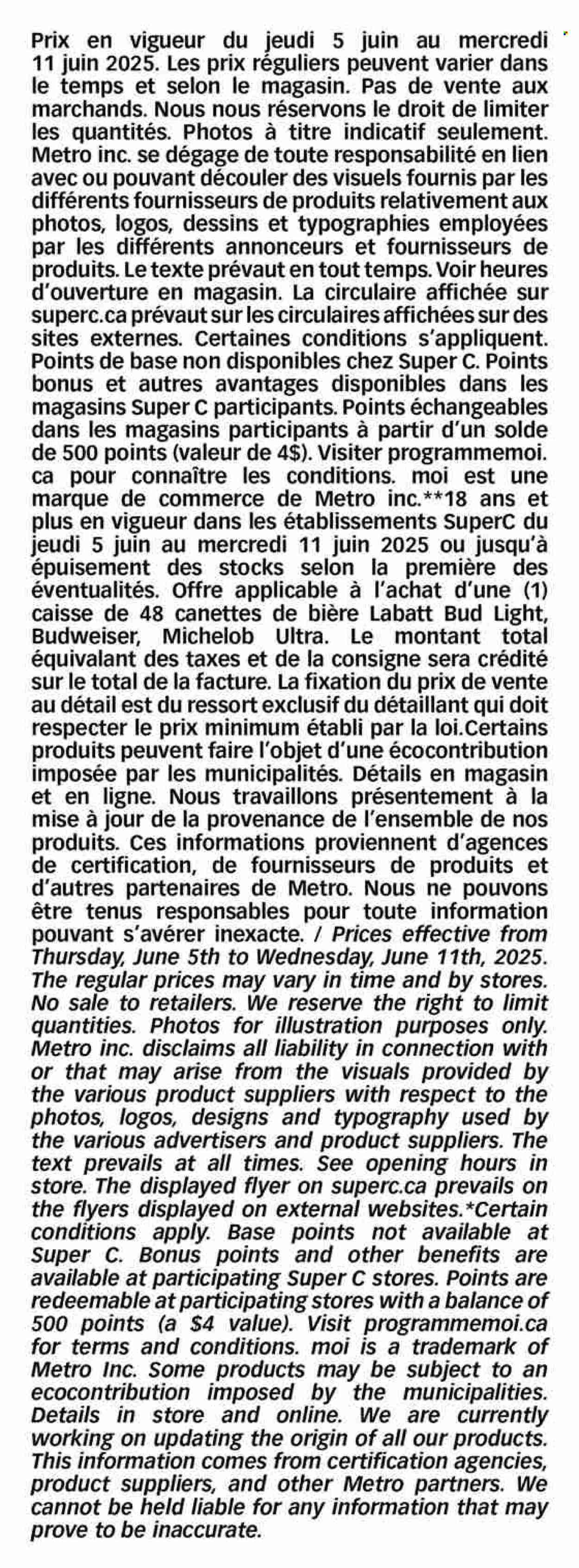 Super C flyer - June 05, 2025 - June 11, 2025. Page 16