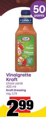 vinaigrette Kraft
